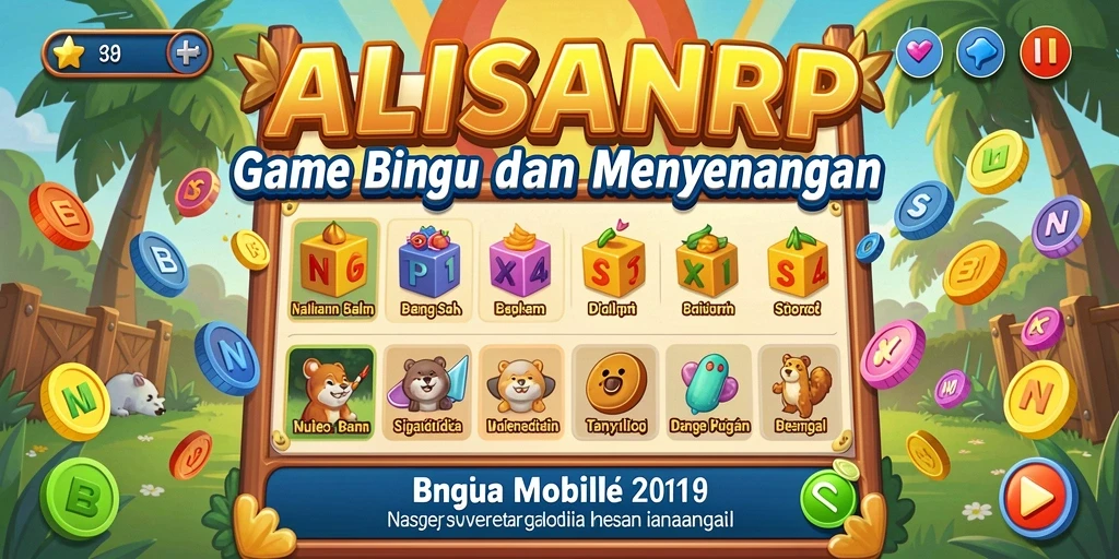 Tampilan menarik gameplay Bingo di ALISANRP.