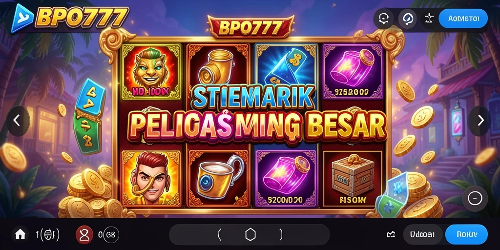 Screenshot gameplay BPO777 menampilkan keseruan permainan Slot.