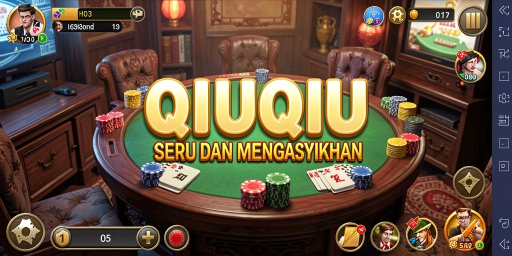 Screenshot H03 menunjukkan gameplay seru QiuQiu yang mengasyikkan.