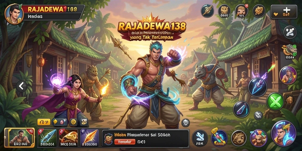 Tampilan gameplay RAJADEWA138 yang interaktif dan menarik.