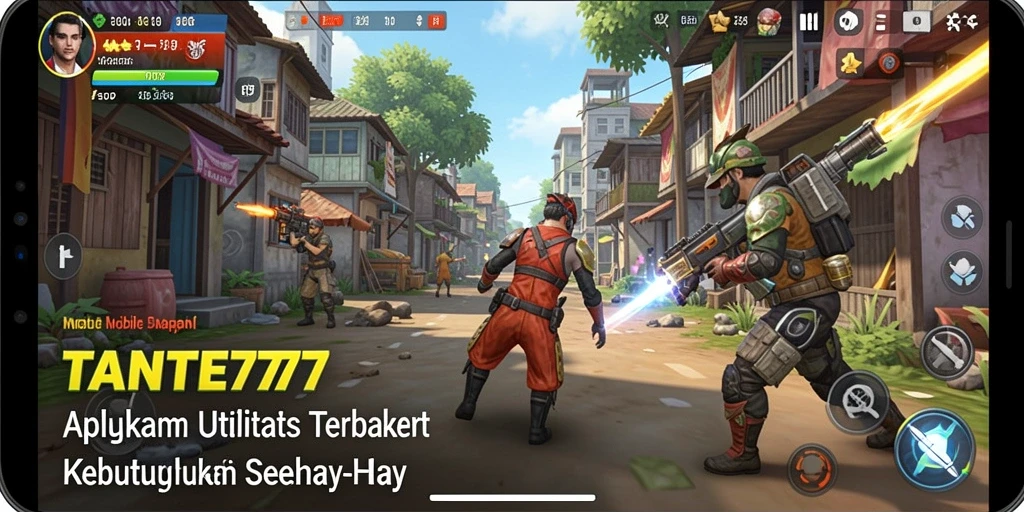 Tampilan antarmuka TANTE777 yang sederhana dan efisien untuk manajemen tugas.